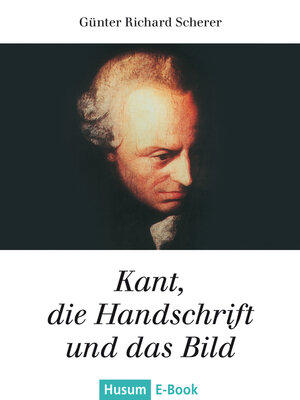 cover image of Kant, die Handschrift und das Bild